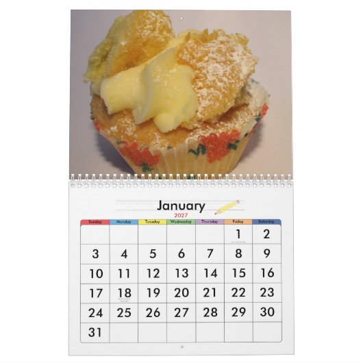 CALENDRIER YUMMY SWEETS 2013 (Jan 2027)