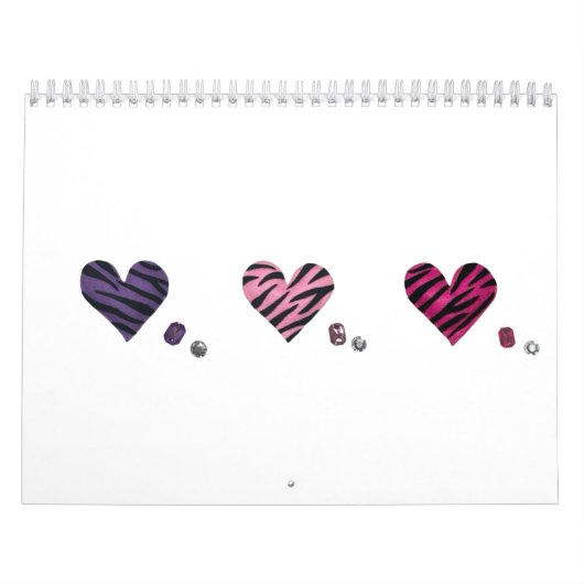 Calendrier Zebra-heart (Protection)