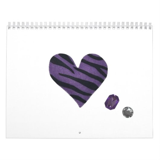 Calendrier Zebra-heart (Protection)