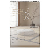 Calendrier Zen La Voie De L'harmonie (Feb 2027)