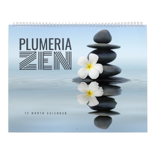 Calendrier Zen Plumeria (Protection)