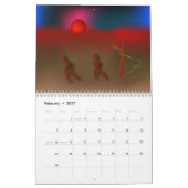 Calendrier Zinglees ~ Out & About Calendar (Feb 2027)