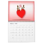 Calendrier Zinglees ~ Through the Year Calendar (Feb 2027)