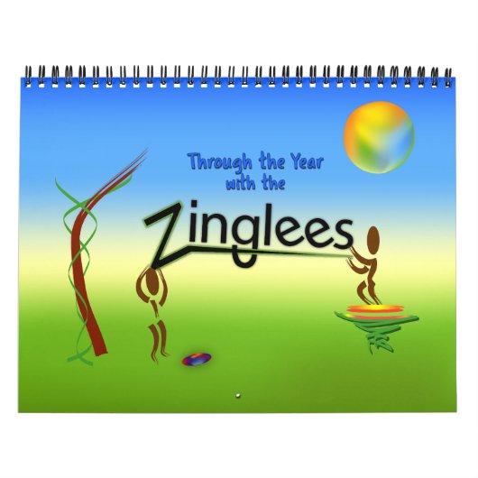 Calendrier Zinglees ~ Through the Year Calendar (Protection)