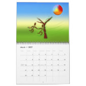 Calendrier Zinglees ~ Through the Year Calendar (Mar 2027)