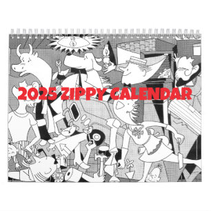 Calendrier Zippy 2025 par Bill Griffith