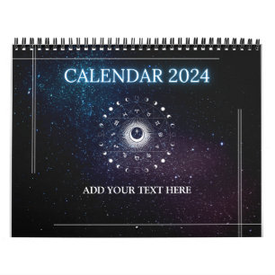 Calendrier Zodiac Calander 2024 Astrologie Signes Zodiac