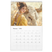 Calendrier Zodiac Grace – Chinese Signs in Silk & Spirit (Feb 2026)