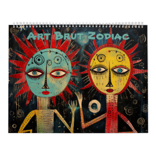 Calendrier Zodiaque Art Brut