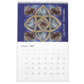 Calendrier Zodiaque - Conception de Mandala du noe (Jan 2027)