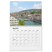 Calendrier Zurich-Suisse (Mar 2027)