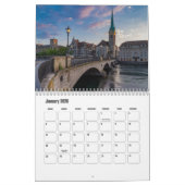 Calendrier Zurich-Suisse (Jan 2026)