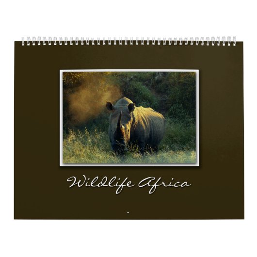 calendriers 2010 de safari de l'Afrique de faune (Protection)