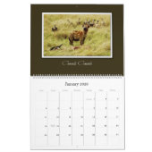 calendriers 2010 de safari de l'Afrique de faune (Jan 2026)