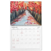 CALENDRIERS ARBRES - 12 Mois sur 2 Pages (Feb 2027)