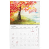 CALENDRIERS ARBRES - 12 Mois sur 2 Pages (Jan 2027)