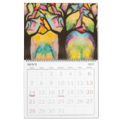 CALENDRIERS ARBRES - 12 Mois sur 2 Pages (Mar 2027)