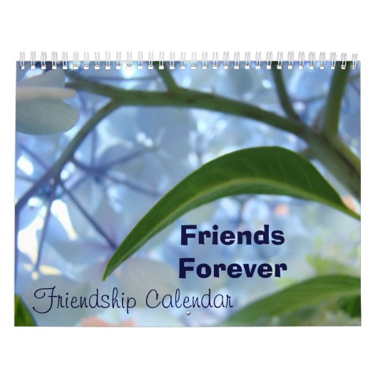 Calendriers Commencer un mois Amis pour toujours A (Protection)