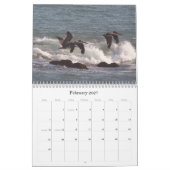 calendriers de 2019 2020 de pélican d'oiseau (Feb 2027)