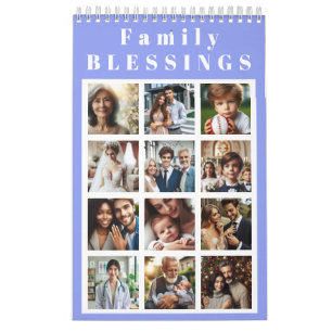 Calendriers de bénédictions familiales personnalis