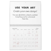 Calendriers de la coutume 2013 avec votre art ou (Jan 2026)