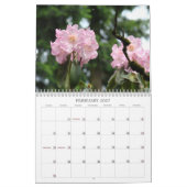 Calendriers de photographie de jardin de Rhododend (Feb 2027)