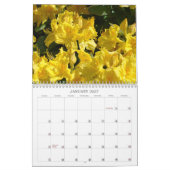 Calendriers de photographie de jardin de Rhododend (Jan 2027)