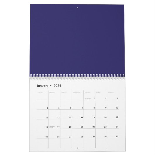 Calendriers d'exécution | Violet, surréel et plus (Jan 2026)