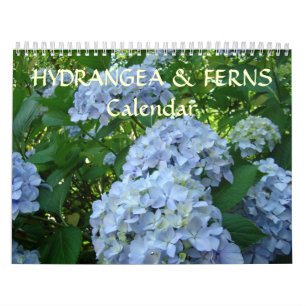 CALENDRIERS HYDRANGEAS & FOUGÈRES Calendrier Cadea