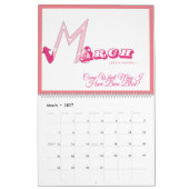 Calendriers Just a Saying 2026 (Mar 2027)