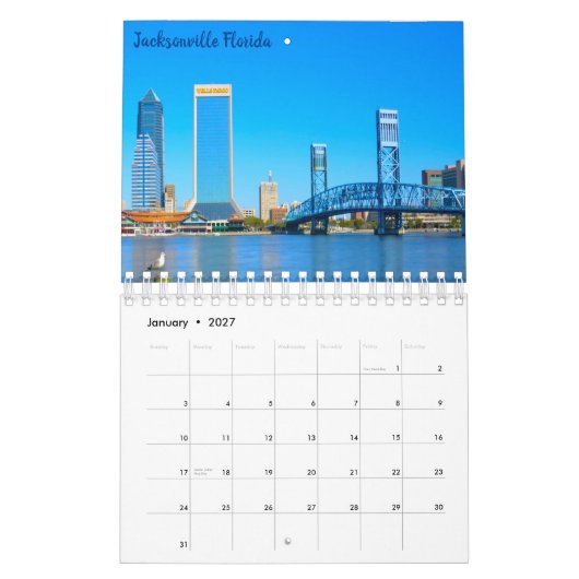 Calendriers Nous aimons Floride 2021. (Jan 2027)