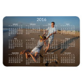 Calendriers personnalisés 2016 Grands Magnets flex (Horizontal)