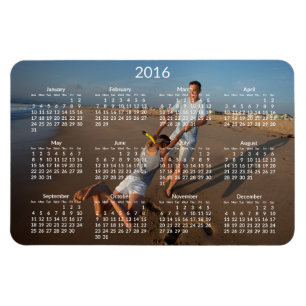 Calendriers personnalisés 2016 Grands Magnets flex