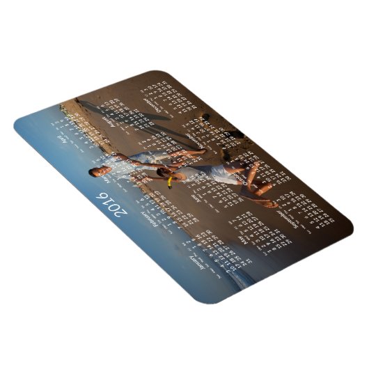 Calendriers personnalisés 2016 Grands Magnets flex (Côté Droit)