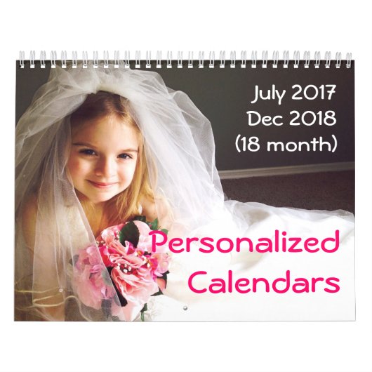 Calendriers personnalisés 2017-2018 Calendrier des (Protection)