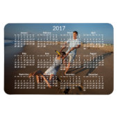 Calendriers personnalisés 2017 Grands Magnets flex (Horizontal)