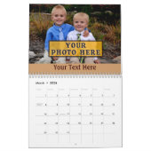 Calendriers personnalisés avec VOTRE NOM et PHOTOS (Mar 2026)