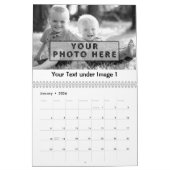 Calendriers personnalisés avec VOTRE NOM et PHOTOS (Jan 2026)