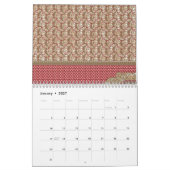 Calendriers personnalisés et conceptions esthétiqu (Jan 2027)