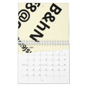 Calendriers pour s'amuser (Mar 2027)