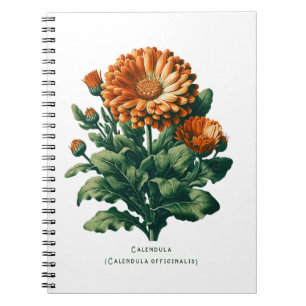 Calendula Bloem Kruidendagboek Notitieboek