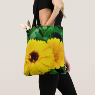 Calendula Officinalis Tout Sur Le Sac D'Impression