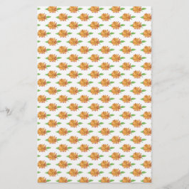 Calendula Pattern GiftSoap Packaging | Lijnpapier