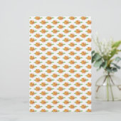 Calendula Pattern GiftSoap Packaging | Lijnpapier (Staand voorkant)