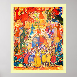 Calennig NieuwjaarsPoster Poster