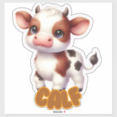 CALF - STICKER DE NURSERY (Feuille)