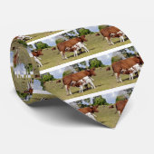 Calf Suckling Stropdas (Opgerold)