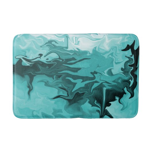 Calf verloren bij Zee...... Badmat (Voorkant)