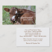Calf visitekaartje (Voorkant / Achterkant)