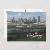 Calgary Alberta Briefkaart (Voorkant / Achterkant)